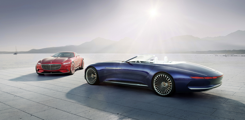 Mercedes-Maybach Electric Vision 6 Cabriolet Concept 2017 